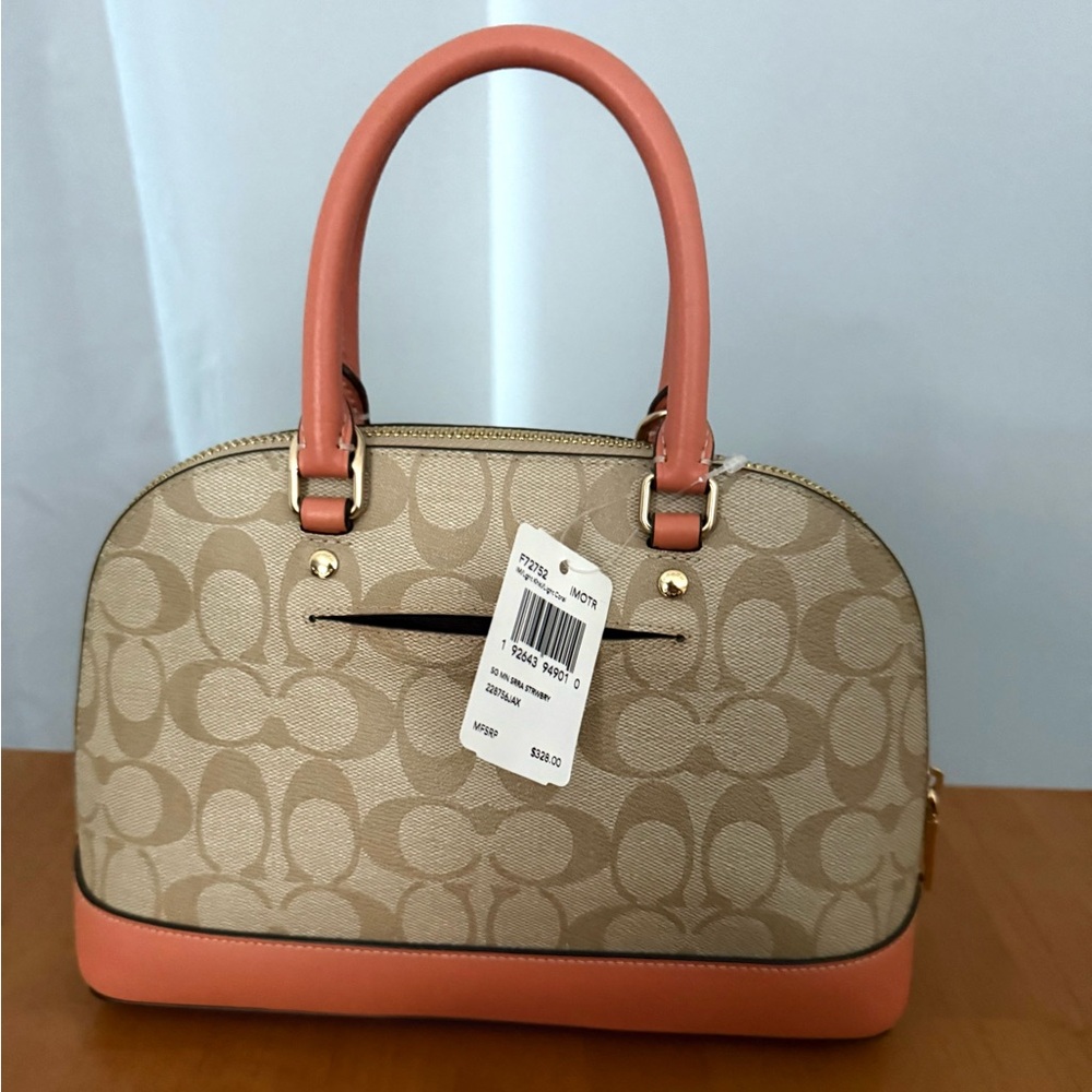 Coach Mini Sierra Strawberry Satchel - Picture 2 of 7